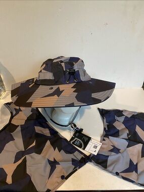 NWT Camo Fishing Sun Hat w/UPF 50+ UV protection